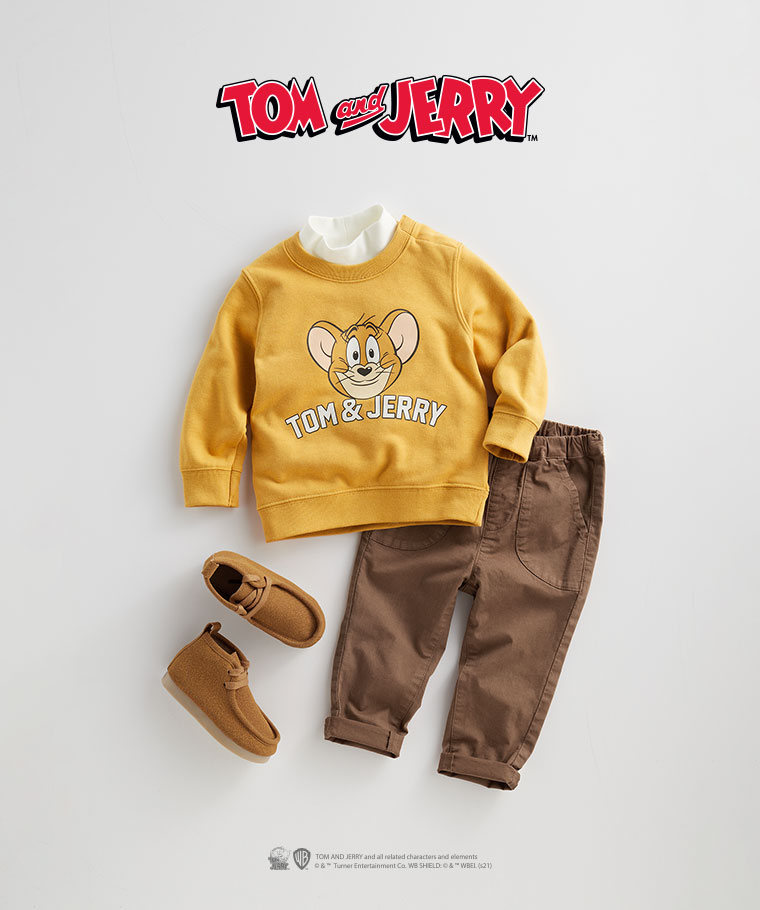 Tom & Jerry毛圈圓領衫-08-Baby