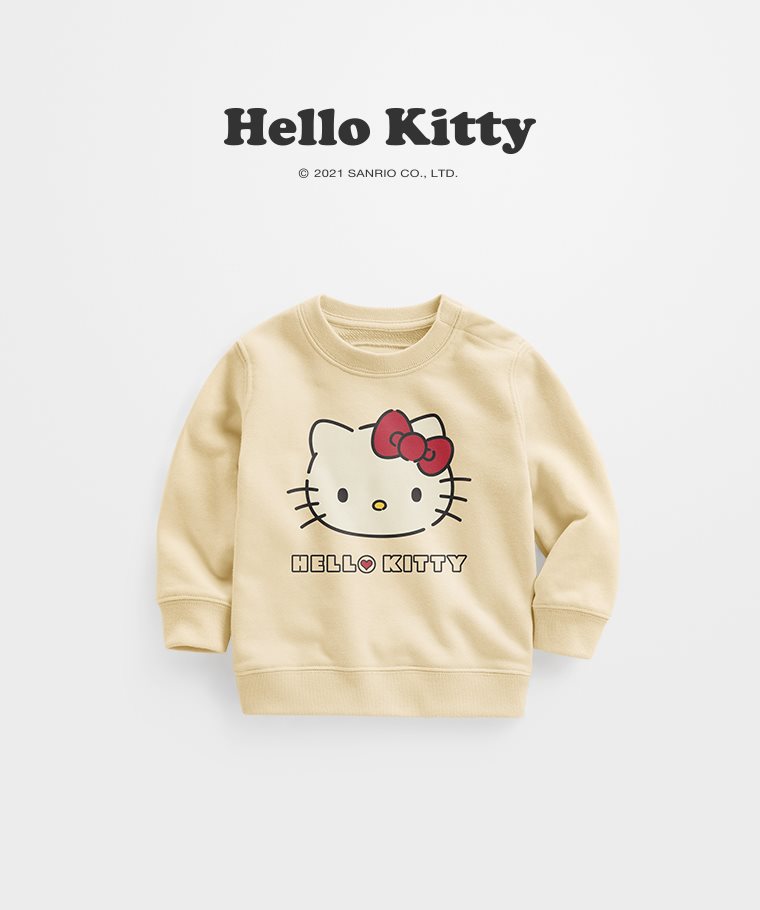 Hello Kitty毛圈圓領衫-04-Baby