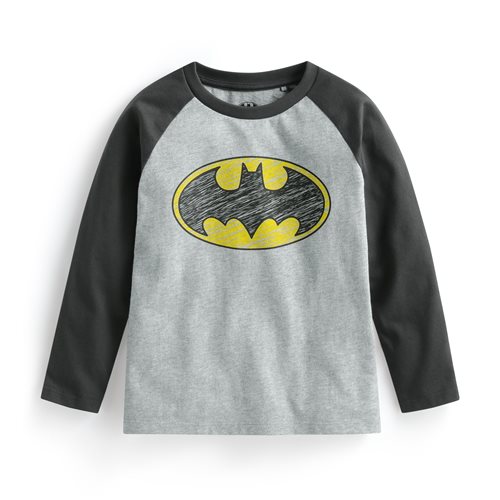 Batman拉克蘭長袖印花T恤-01-童