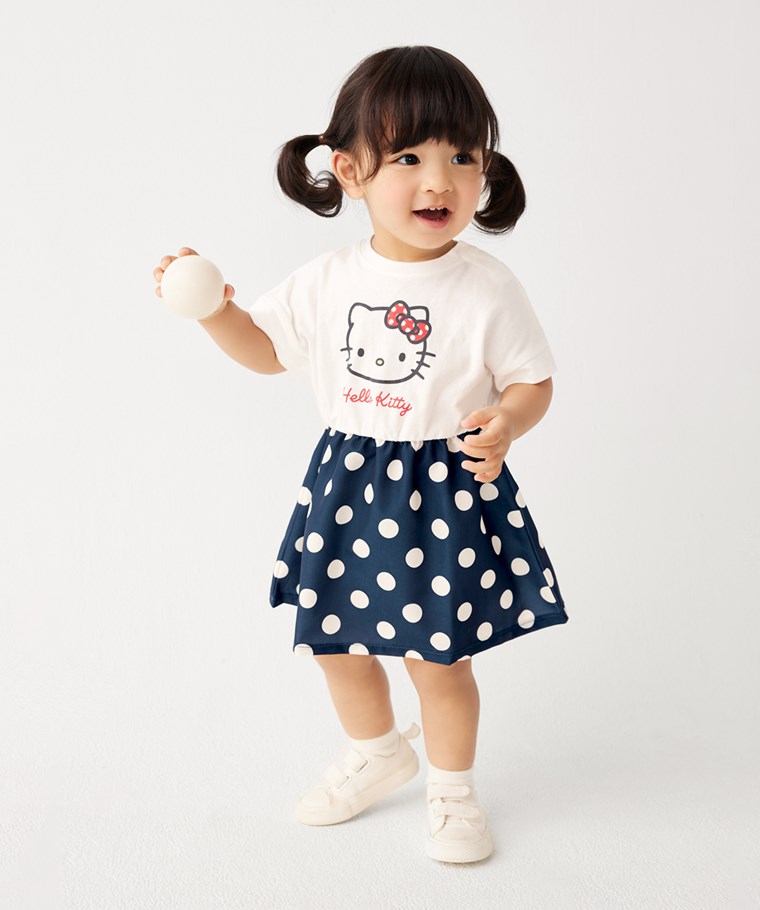 Hello Kitty印花洋裝-Baby