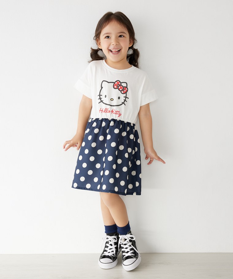 Hello Kitty印花洋裝-童