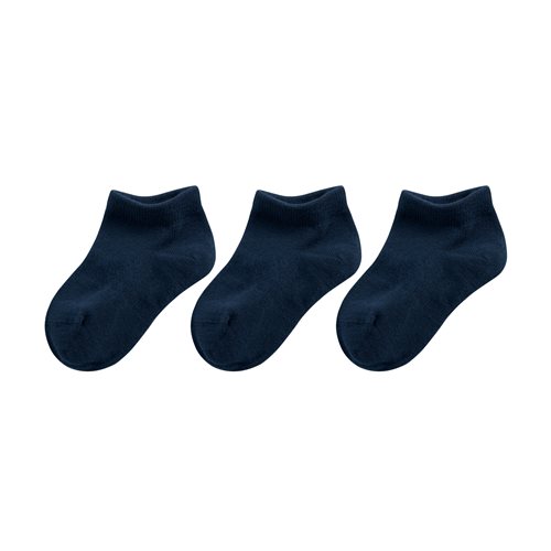 素色踝襪(3入)-童