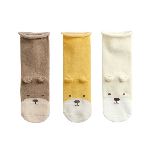 造型中筒襪(3入)-Baby