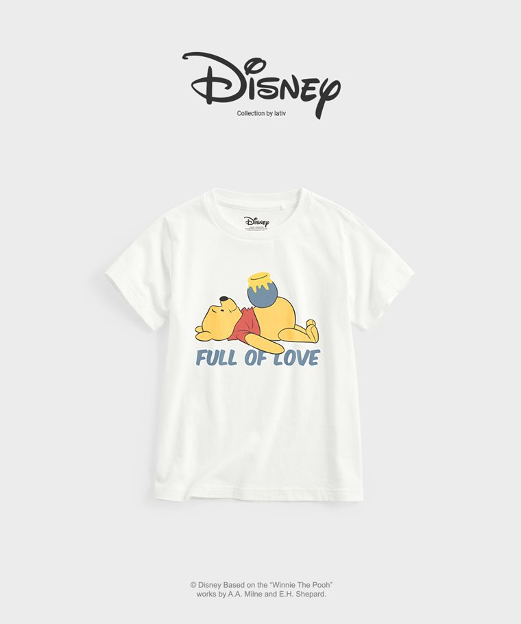 迪士尼系列印花T恤-27-童