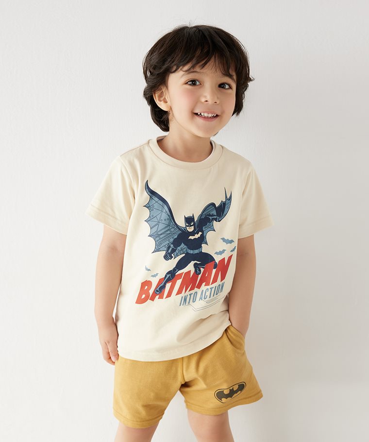 Batman印花T恤-02-童