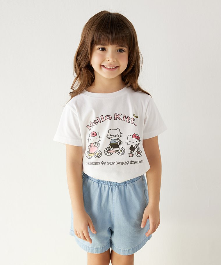 Hello Kitty印花T恤-05-童