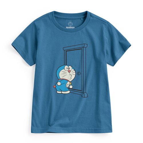 哆啦A夢印花T恤-13-童