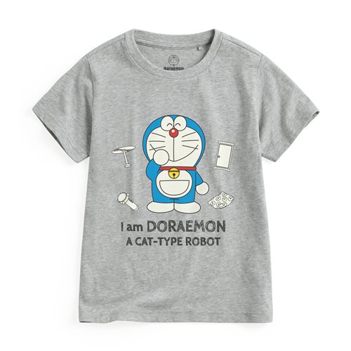 哆啦A夢印花T恤-09-童