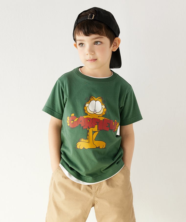 Garfield印花T恤-04-童