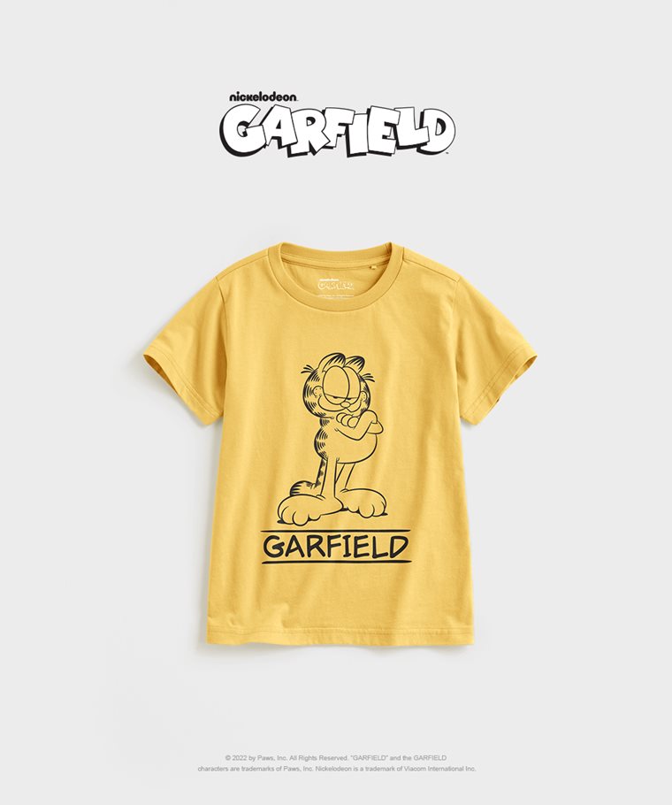 Garfield印花T恤-02-童