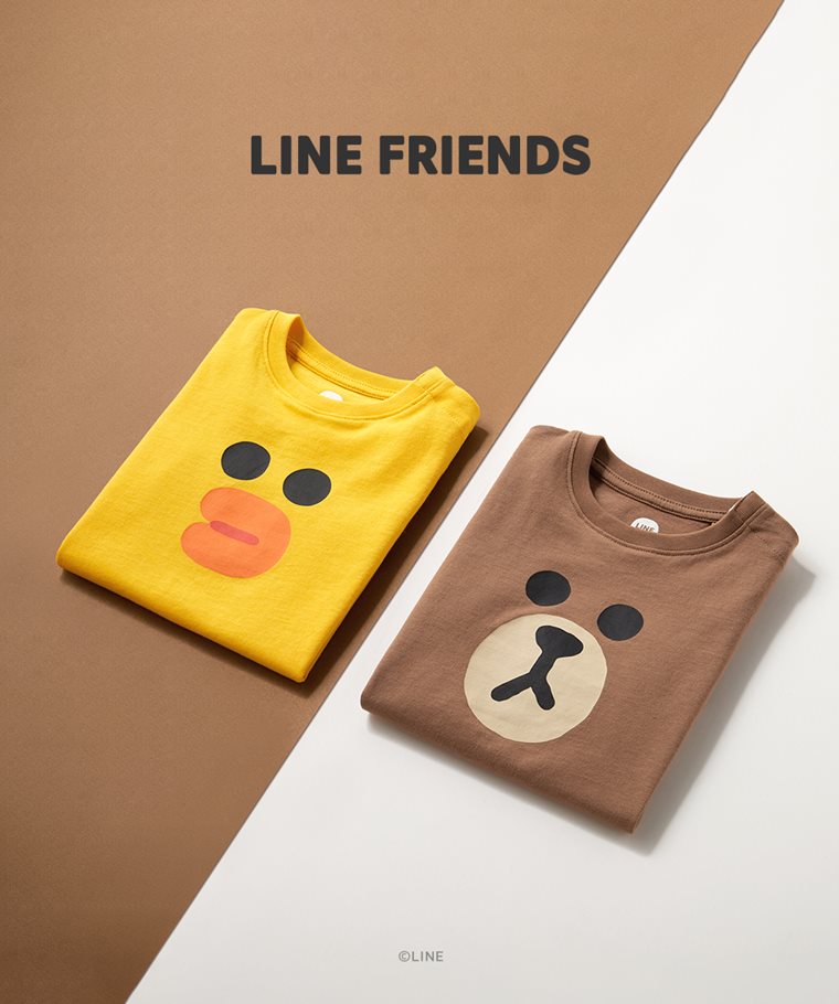 BROWN & FRIENDS印花T恤-01-Baby