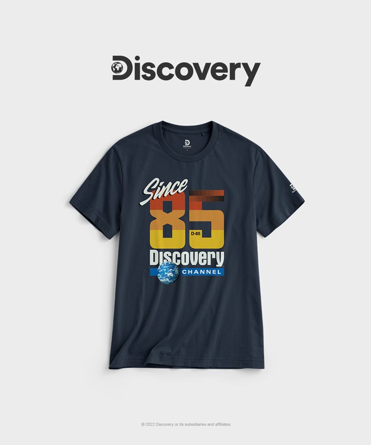 Discovery印花T恤-04-男
