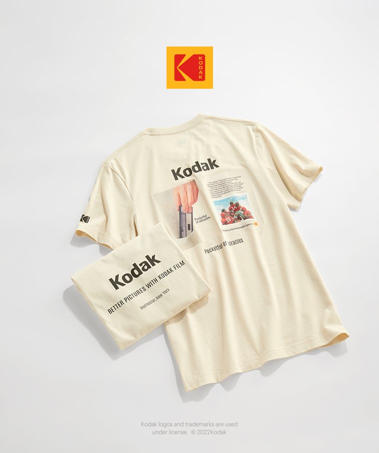 KODAK印花T恤-03-男