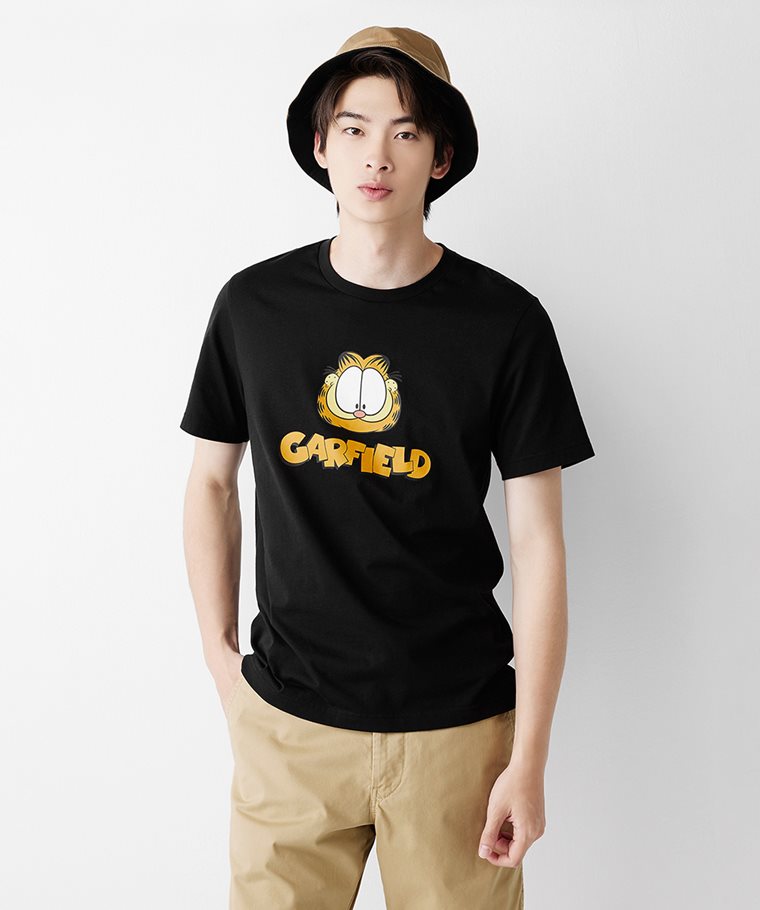 Garfield印花T恤-01-男