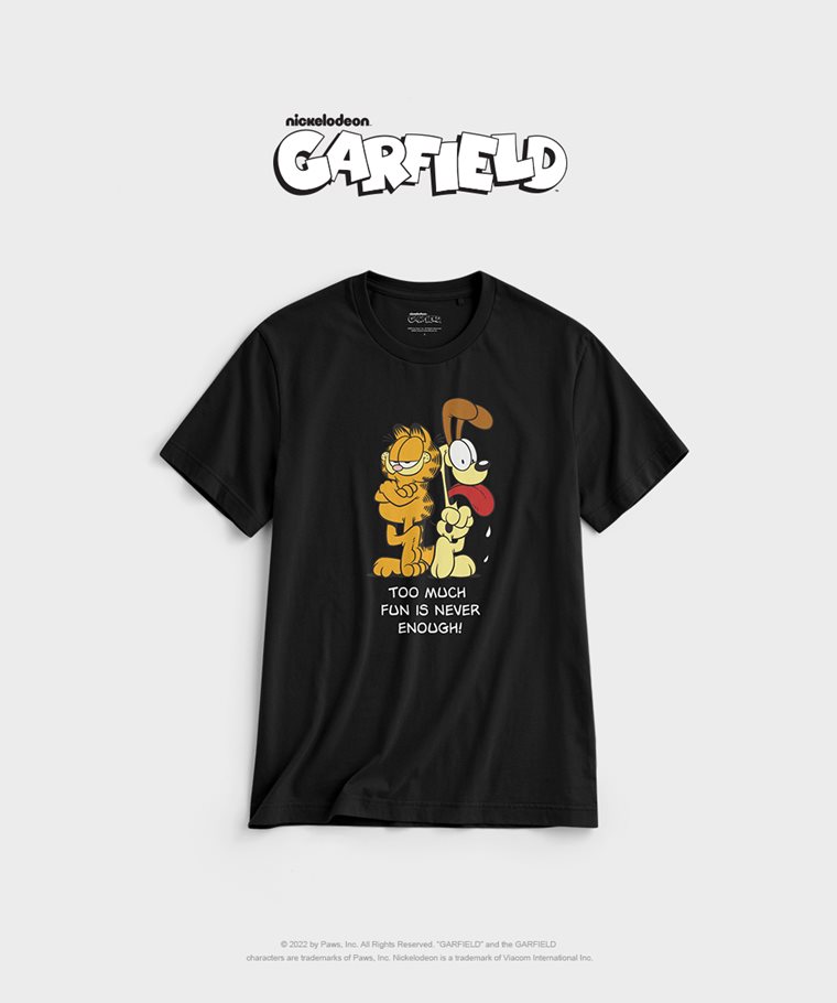 Garfield印花T恤-05-男