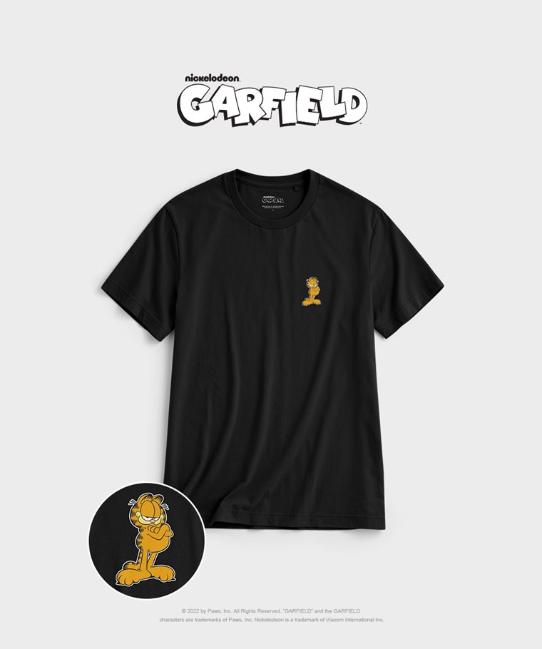 Garfield印花T恤-07-男
