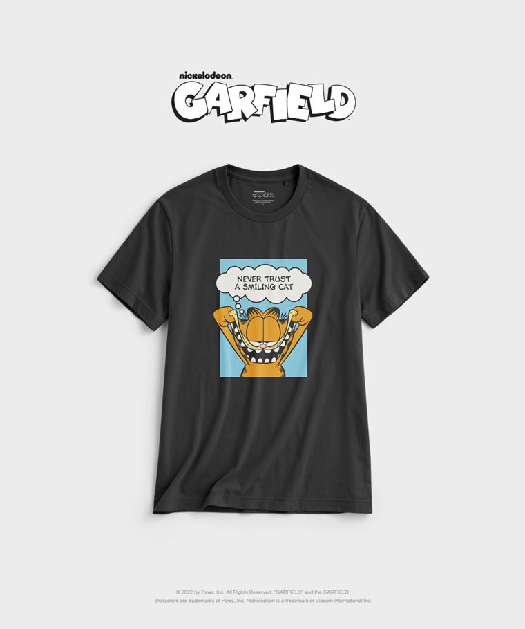 Garfield印花T恤-08-男