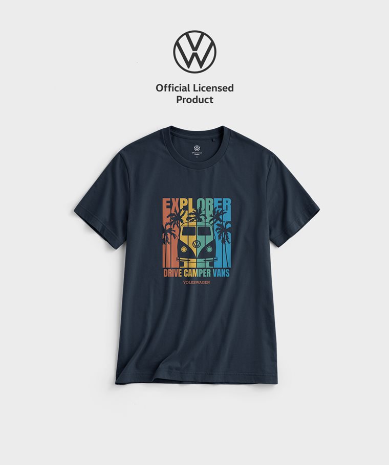 Volkswagen印花T恤-02-男