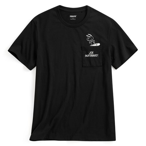 史努比系列口袋印花T恤-20-男