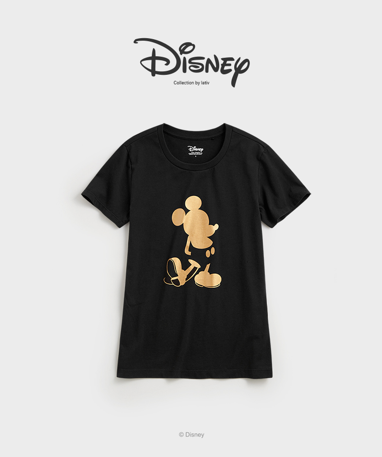 迪士尼系列印花T恤-02-女