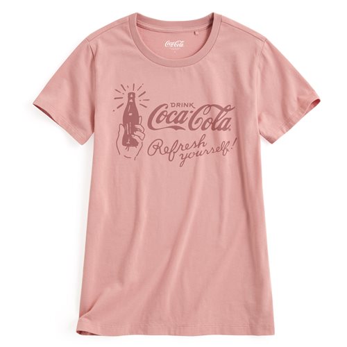 可口可樂印花T恤-06-女