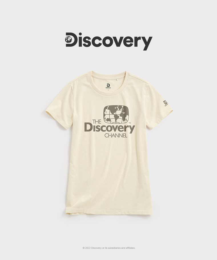 Discovery印花T恤-03-女