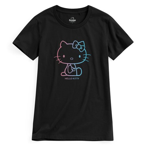 Hello Kitty印花T恤-01-女