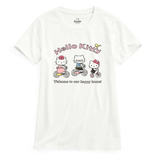 Hello Kitty印花T恤-05-女