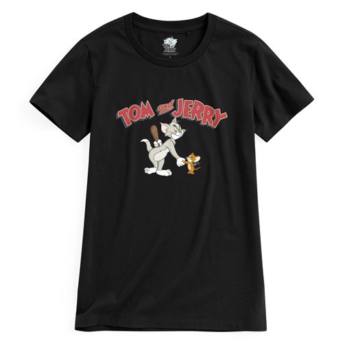 Tom & Jerry印花T恤-06-女