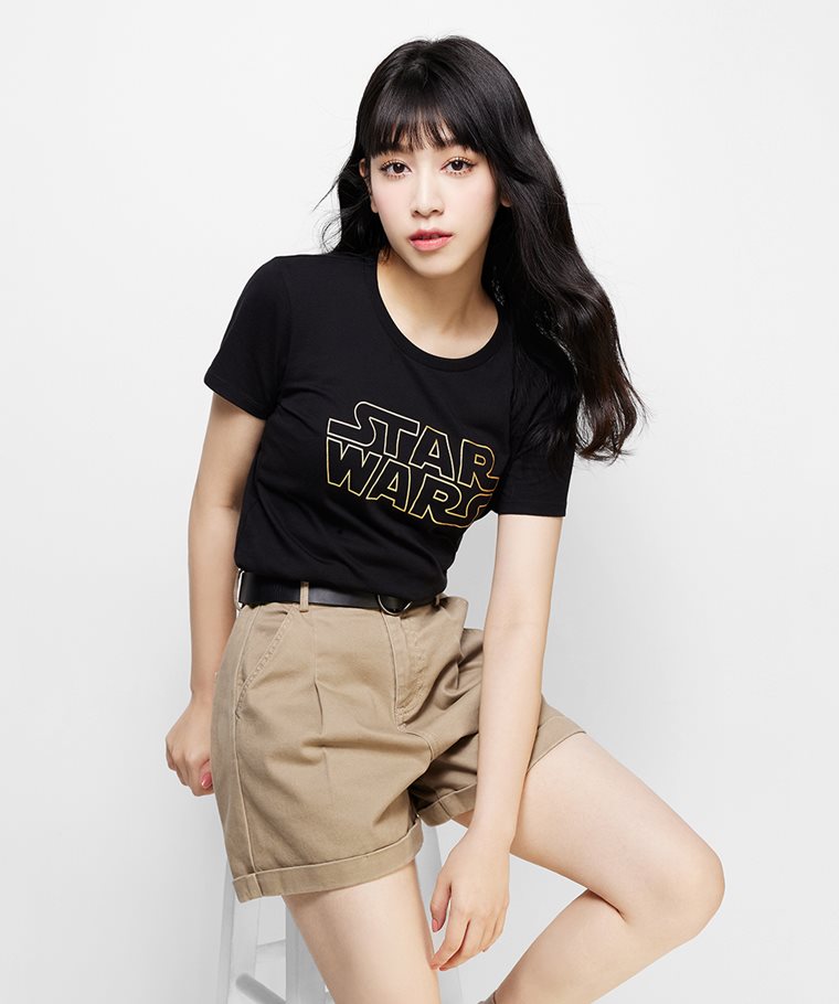 STAR WARS系列印花T恤-01-女
