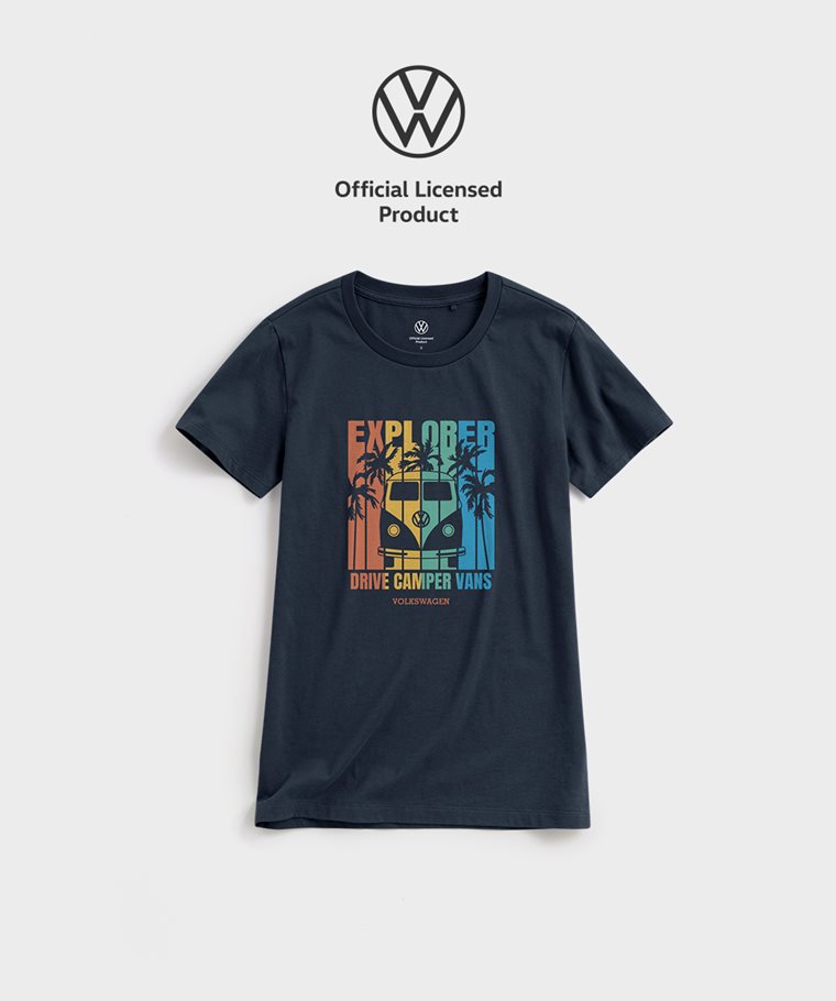 Volkswagen印花T恤-02-女