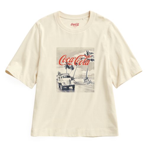 可口可樂寬版印花T恤-03-女