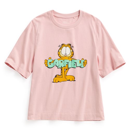 Garfield寬版印花T恤-04-女