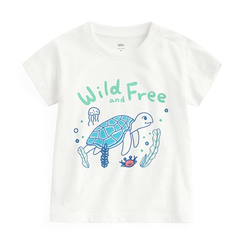 海龜印花T恤-Baby
