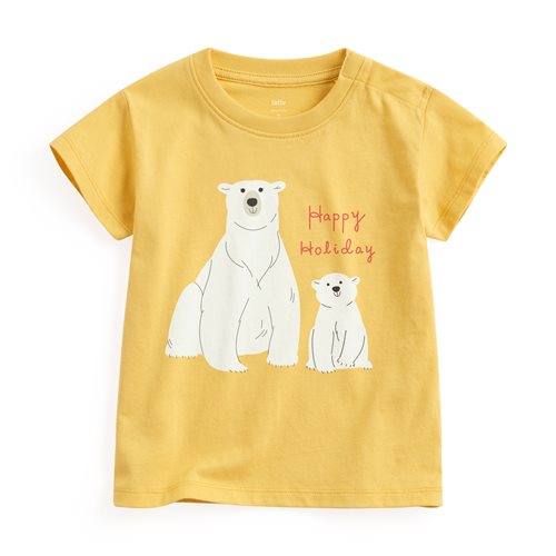 白熊印花T恤-Baby