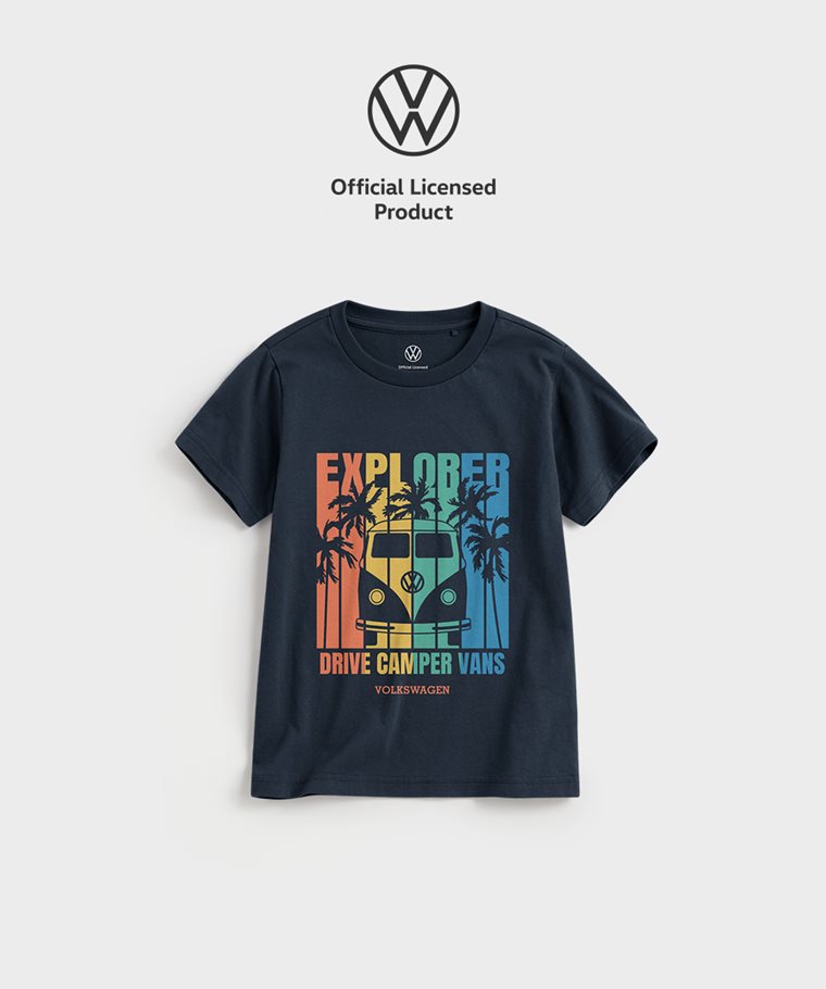 Volkswagen印花T恤-02-童