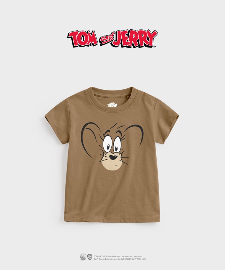 Tom & Jerry印花T恤-01-Baby