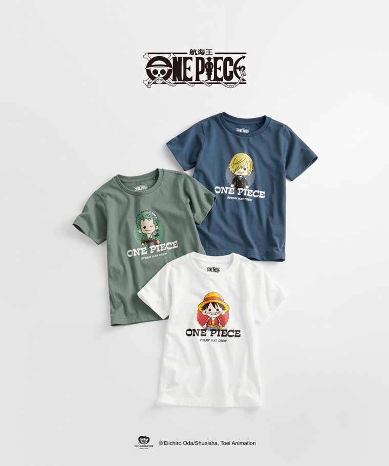航海王印花T恤-10-童