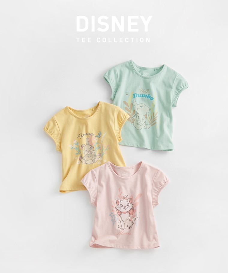 迪士尼系列燈籠袖印花T恤-29-Baby