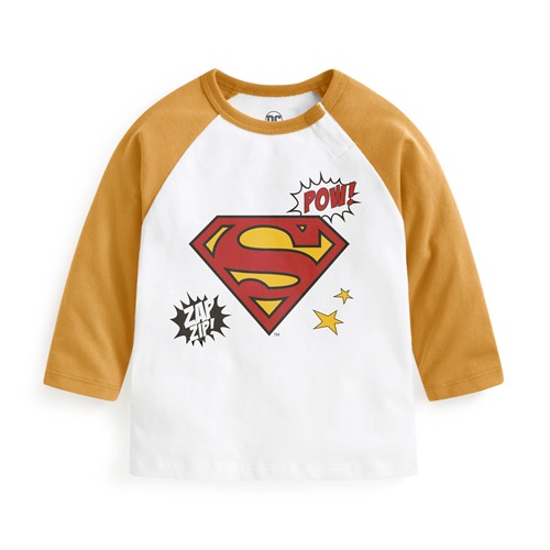 Superman拉克蘭長袖T恤-Baby