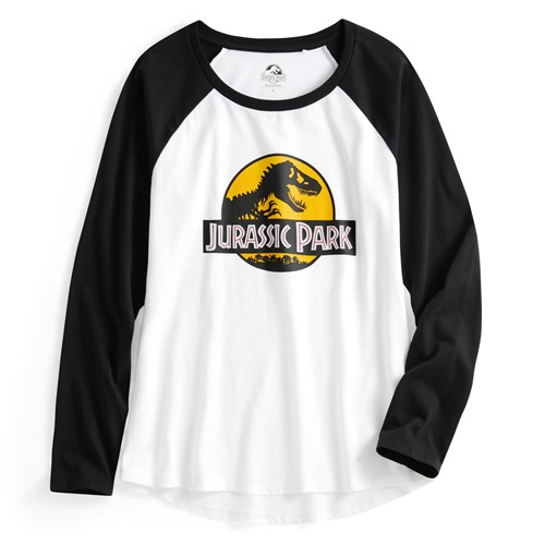 Jurassic World拉克蘭長袖T恤-01-女