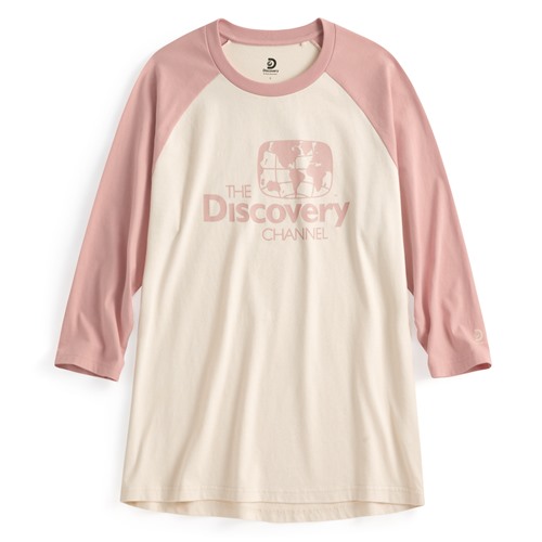 Discovery寬長版拉克蘭八分袖T恤-03-女