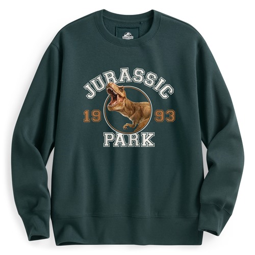 Jurassic World刷毛圓領衫-02-男