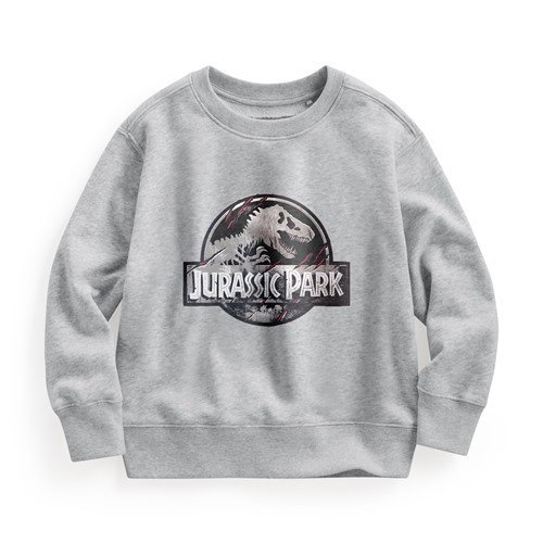 Jurassic World毛圈圓領衫-01-童