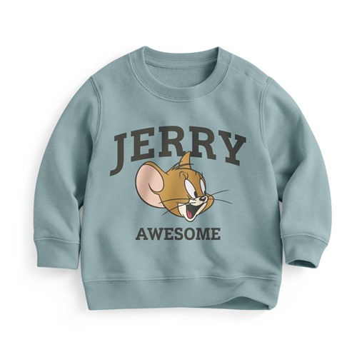 Tom & Jerry毛圈圓領衫-01-Baby