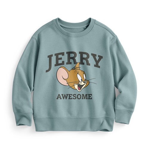 Tom & Jerry毛圈圓領衫-01-童