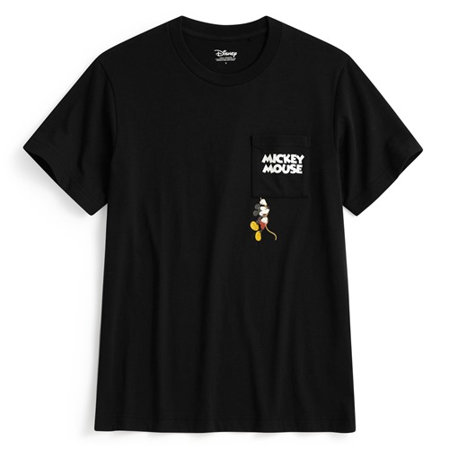迪士尼系列口袋印花T恤-09-男