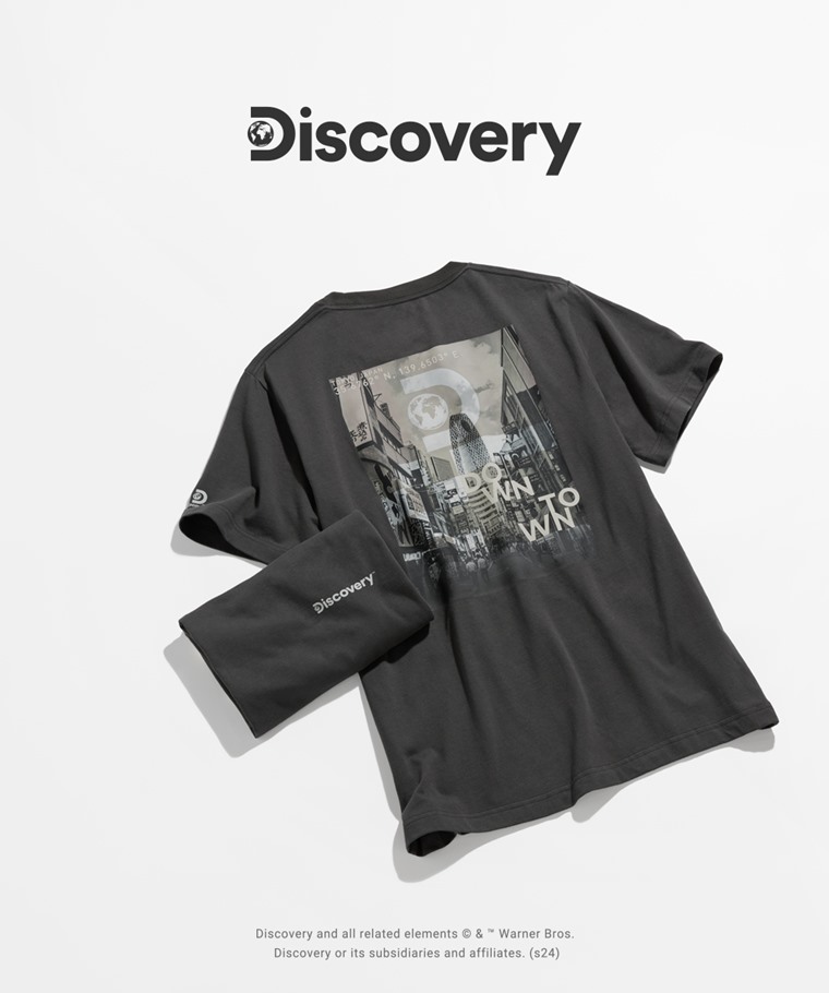 Discovery厚版印花T恤-06-男