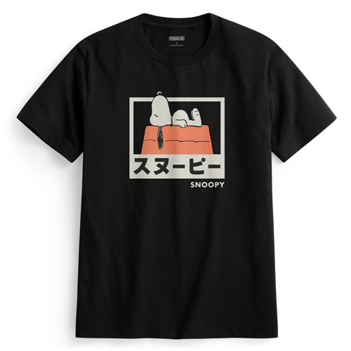 史努比系列厚版印花T恤-11-男