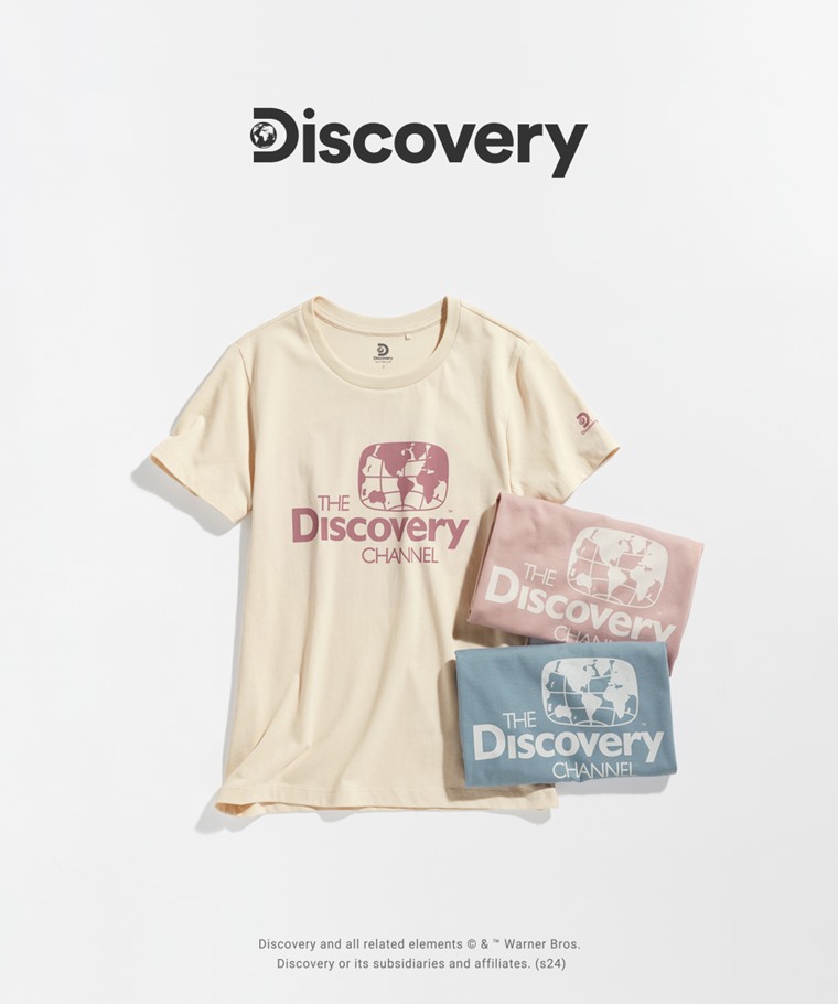 Discovery印花T恤-04-女